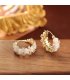 XE306 - Rose zircon earrings