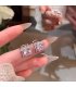 XE322 - Snowflake Zircon Elegant Earrings