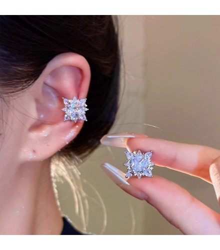 XE322 - Snowflake Zircon Elegant Earrings