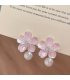 XE333 - Pastel Style Cherry Blossom Earrings