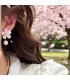 XE333 - Pastel Style Cherry Blossom Earrings