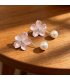 XE333 - Pastel Style Cherry Blossom Earrings