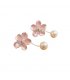 XE333 - Pastel Style Cherry Blossom Earrings