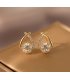 XE343 - Retro Cross Earrings for Women