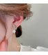 XE344 - Korean Style Diamond Swan Pearl Earrings