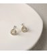 XE345 - Simple Trendy Circle Earrings
