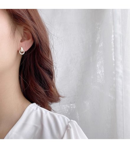 XE345 - Simple Trendy Circle Earrings