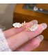 XE349 - Blossom Branch and Leaf Earrings
