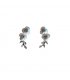 XE349 - Blossom Branch and Leaf Earrings