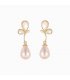 XE350 - Silver Needle Pearl Earrings