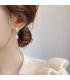 XE350 - Silver Needle Pearl Earrings