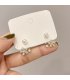 XE352 - Fashion Flower Pearl Stud Earring