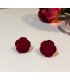 XE355 - Retro Rose Stud Earrings for Women
