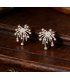 XE357 - Korean Style Fireworks Star Pearl Earrings 