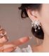 XE357 - Korean Style Fireworks Star Pearl Earrings 