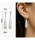 XE358 - Hong Kong-style Retro Water Drop Earrings for Women
