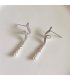 XE360 - Elegant Zircon Pearl Tassel Earrings