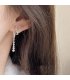 XE360 - Elegant Zircon Pearl Tassel Earrings