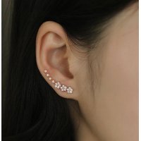 XE363 - Korean Style Star Earrings