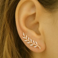 XE364 - Fashion Hollow Leaf Earrings
