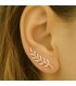 XE364 - Fashion Hollow Leaf Earrings