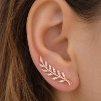 XE365 - Fashion Hollow Leaf Earrings