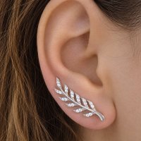 XE366 - Fashion Hollow Leaf Earrings