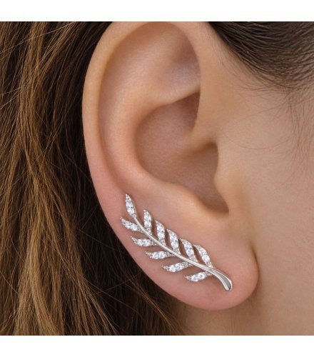 XE366 - Fashion Hollow Leaf Earrings