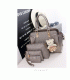H1747 - Embossed Three Piece Shoulder Bag Set