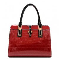 H1417 - Crocodile Pattern Ladies Bag