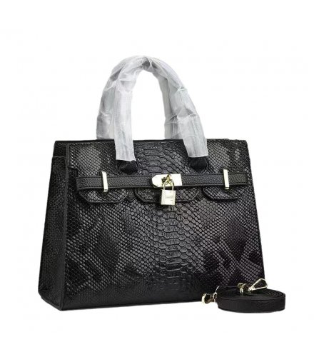 H1842 - Crocodile Skin Textured Women's Fashion Bag