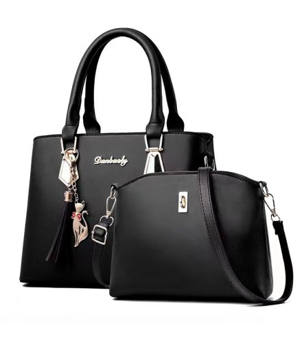 H1850 - Hong Kong style 2pc Fashion Handbag Set