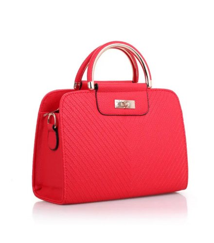 H1862 - Simple Red Fashion Bag