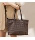 H1864 - Retro 3pc Tote Handbag Set