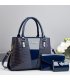 H1918 - Retro Crocodile Pattern 3pc Handbag Set
