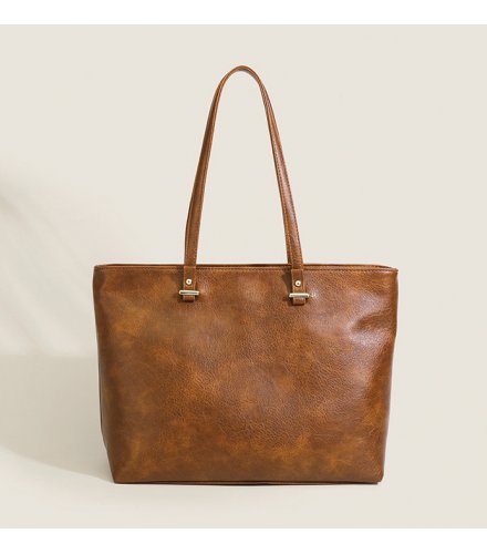 H1924 - Retro Large Casual Tote Handbag