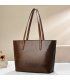 H1953 - Korean Simple Shoulder Tote Handbag