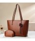 H1954 - Korean Simple Shoulder Tote Handbag
