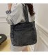 H1978 - Korean Style Denim Tote Handbag H1978 - Korean Style Denim Tote Handbag