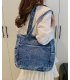 H1979 - Korean Style Denim Tote Handbag H1979 - Korean Style Denim Tote Handbag