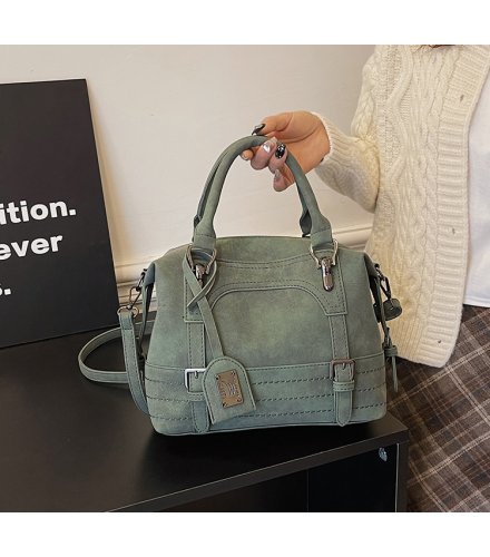 H1983 - Vintage Frosted Shoulder Crossbody Bag