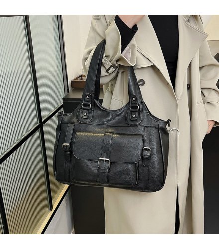 H2010 - Retro Soft Leather Tote Bag H2010 - Retro Soft Leather Tote Bag