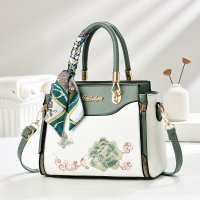 H2024 - Korean Embroidered Fashion Handbag
