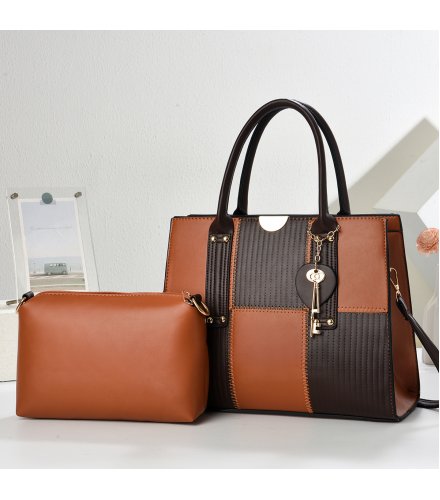 H2029 - Fashion Embroidery 2pc Handbag Set