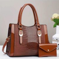 H2037 - Korean Retro 2pc Fashion Handbag set