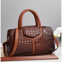 H2067 - Korean Style Textured Crocodile Bag