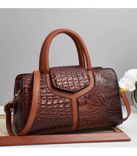 H2067 - Korean Style Textured Crocodile Bag