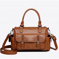 H2080 - Retro Crossbody Satchel Handbag