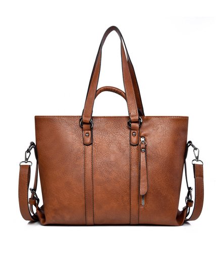H2081 - Retro Simple Tote Handbag