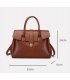H2082 - Retro Fashion tote Handbag